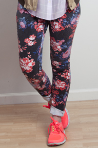 ASOS Skinny Jeans In Floral Print