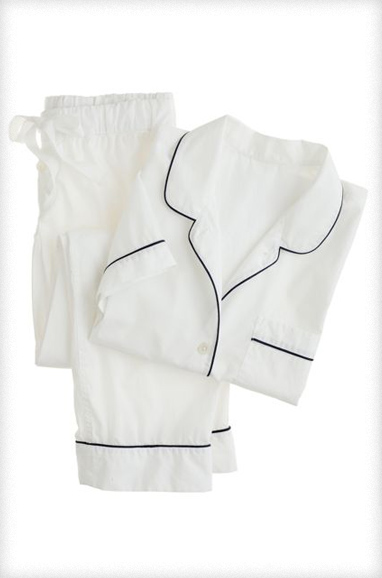 Vintage Short-Sleeve Pajama Set
